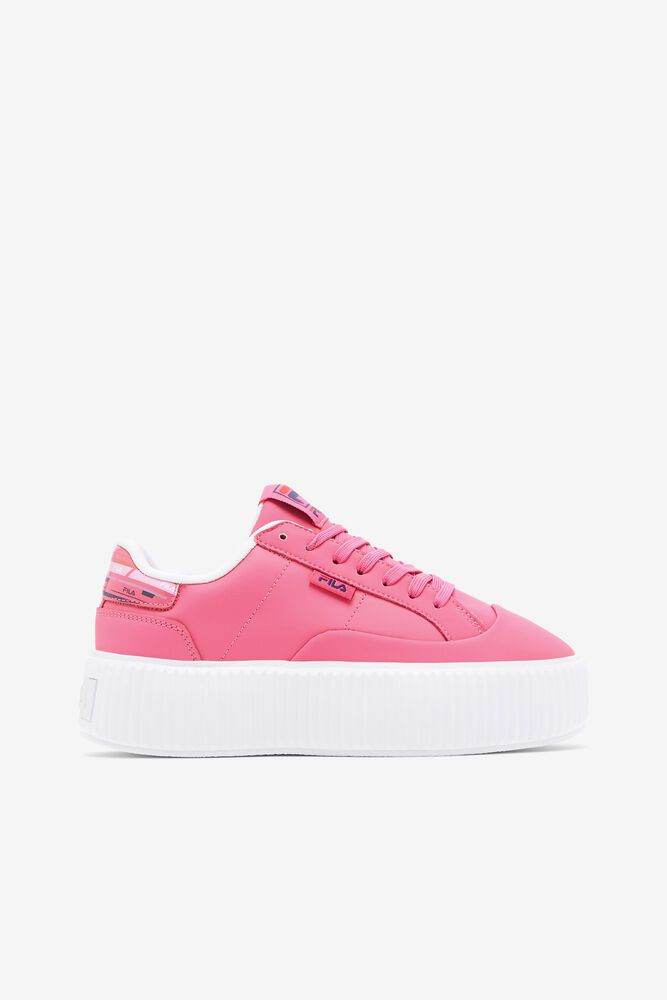 Fila Sneakers Sandblast Oversole Rolando Womens Pink/White - India FWP-638750